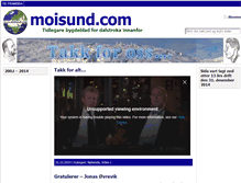 Tablet Screenshot of moisund.com